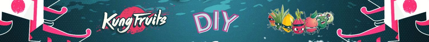 Banniere Kung Fruits Diy